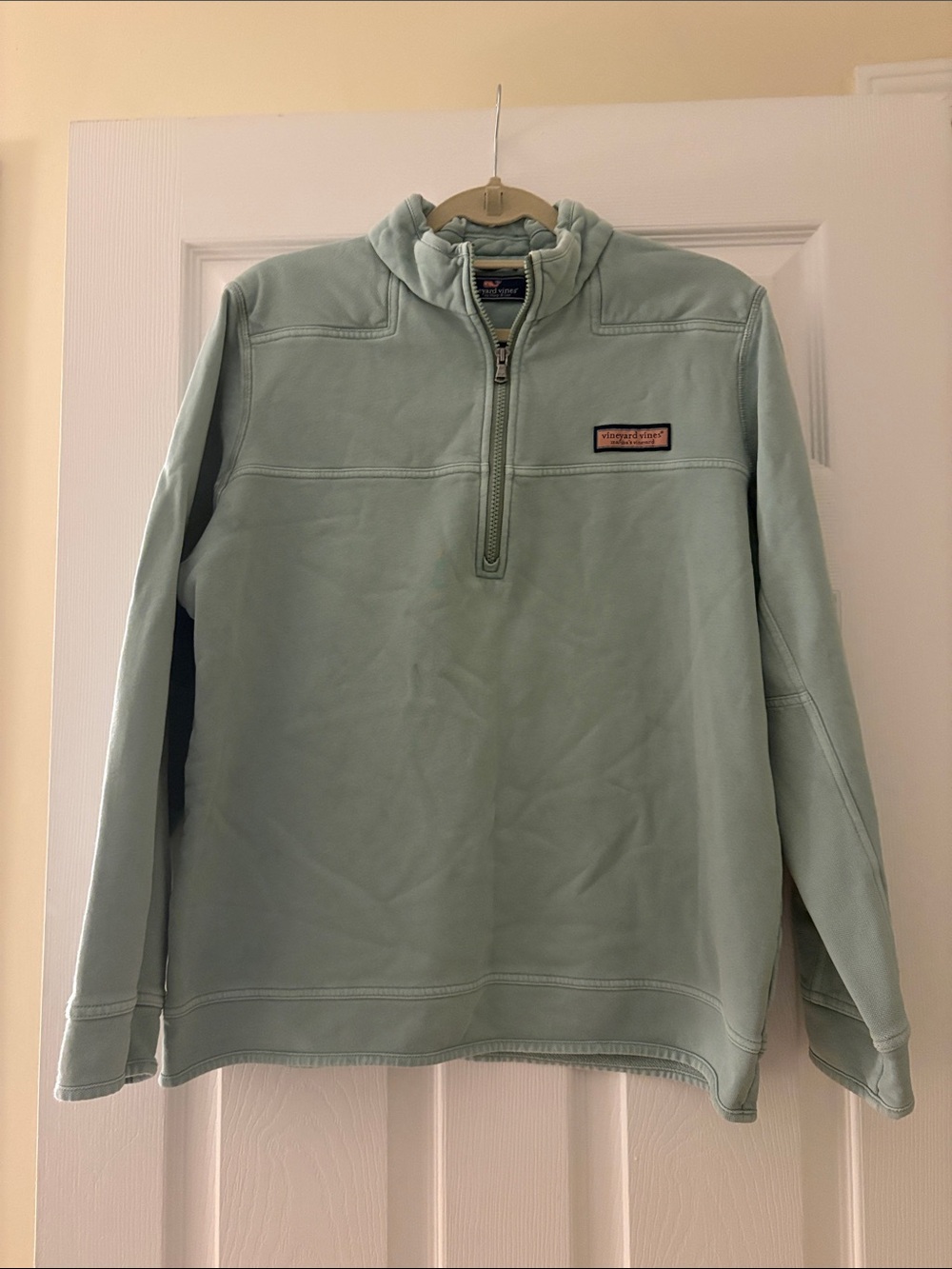 Vineyard Vines Women’s Half-Zip Pullover - Mint Green